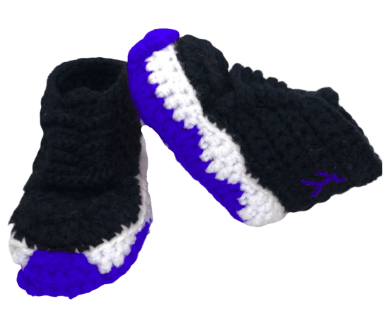 42.Baby Crochet J-11 Air Shoes