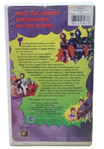 Saban's Beetleborgs VHS Tape Preview Curse Of The Shadow Borg - VHS Tapes