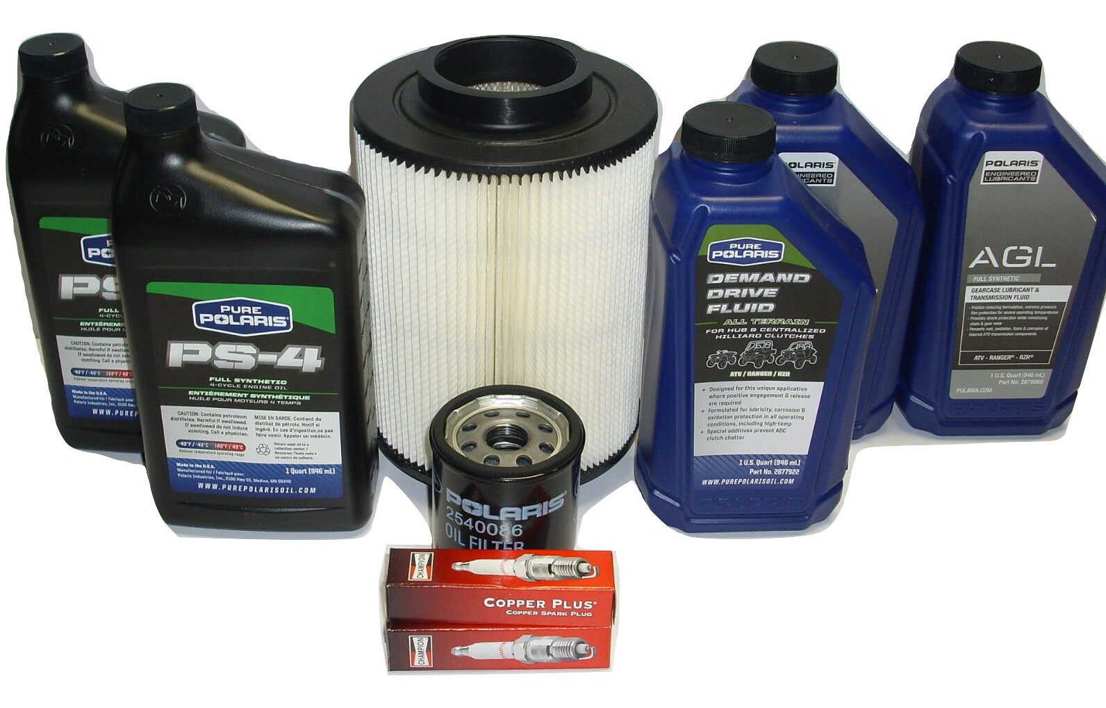 20112014 Polaris Ranger 800 OEM Service Kit Oil Change Air Filter Plug