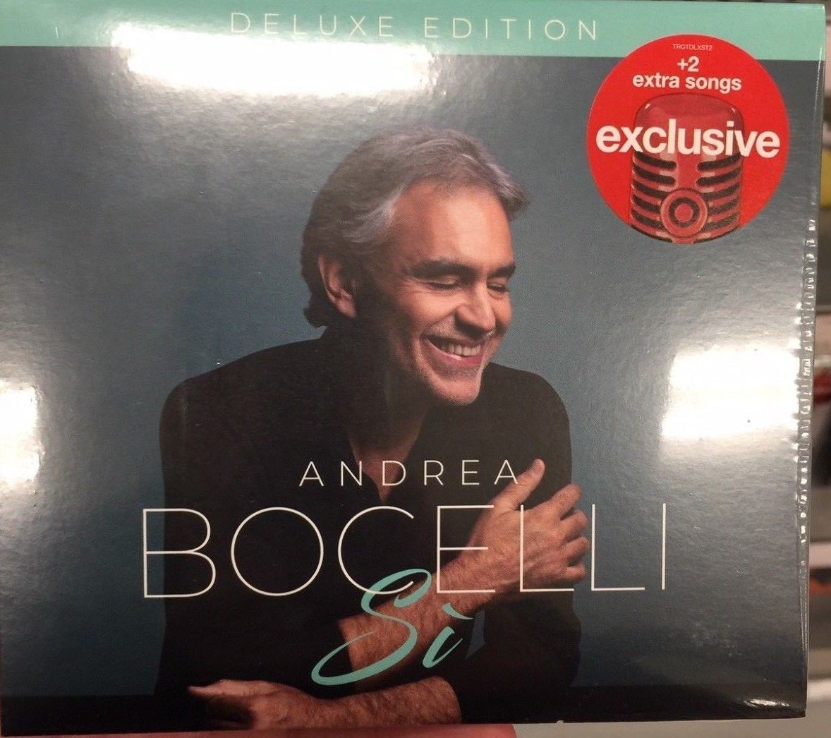 Andrea Bocelli Si Deluxe Edition Target Exclusive 2018 CD Josh Groban - CDs