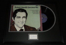 Robert Merrill Signed Framed 1973 Greatest Hits Record Album Display image 1