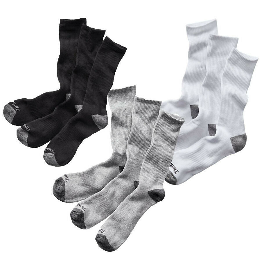 Timberland Men's Essential Solid Crew Socks (3-Pack) You Pick Color A1EBH - $29.99