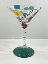 Lolita The Martini Collection Martini Glass Bunco Theme - $21.78