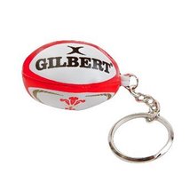 Gilbert Wales Rugby Ball Keyring image 2