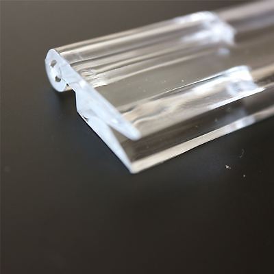 Triple Pack 3 x Clear Acrylic Plastic Piano Continuous Hinges 100mm 200mm 300mm