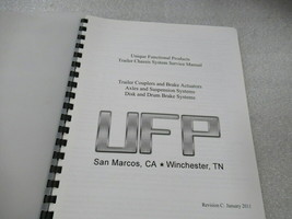 PM199 UFP Trailer Chassis System Service Manual - $39.52