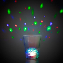 Light Up Flashing Disco Ball Rocks Glass - Buy 2 or more, get at least 1... - $11.99