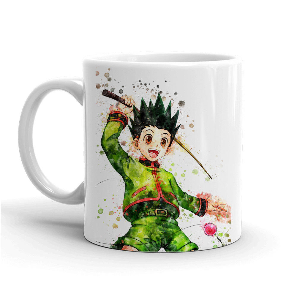 Hunter X Hunter Anime Coffee Mug 11oz. Ceramic Tea Cup Magic Color