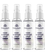 Trillium Liquid Hand Sanitizer Spray 80% Alcohol! - 4oz. - 4 Packs! Made... - $14.99