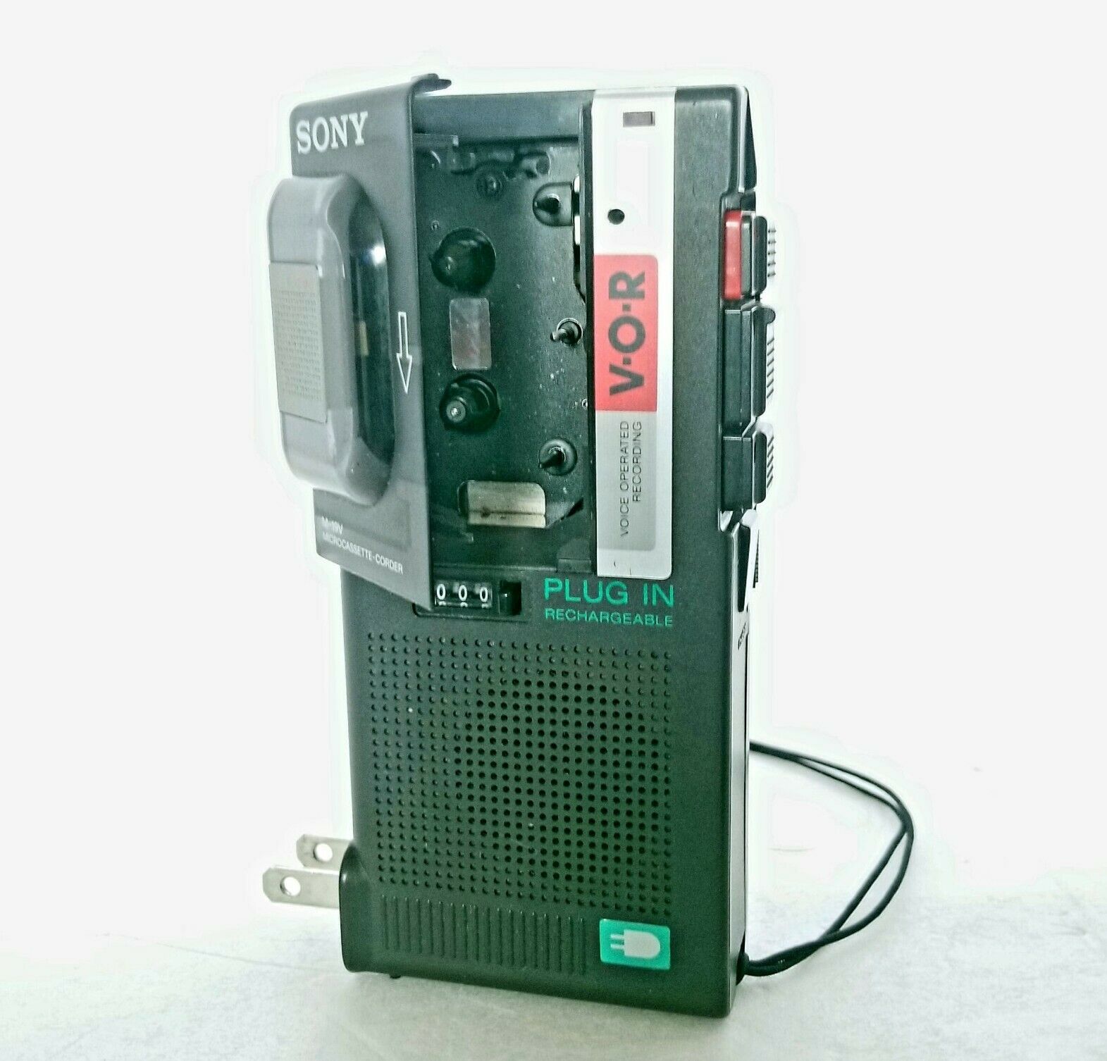 SONY AM Handheld Radio and Microcassette Recorder for Repairs