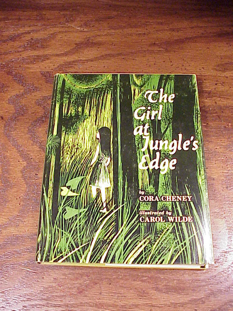 Primary image for The Girl at Jungle's Edge Children's Hardback Book by Cora Cheneu, first edition