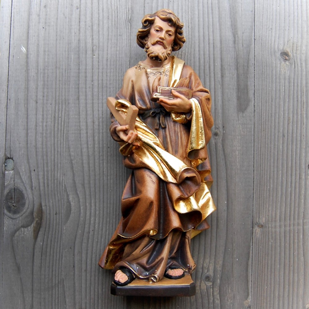 Saint Joseph the Worker Wooden Statue, Life size Saint Sacred Religious