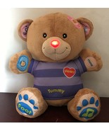 tummy toy  vtech care &amp; learn teddy - $9.50