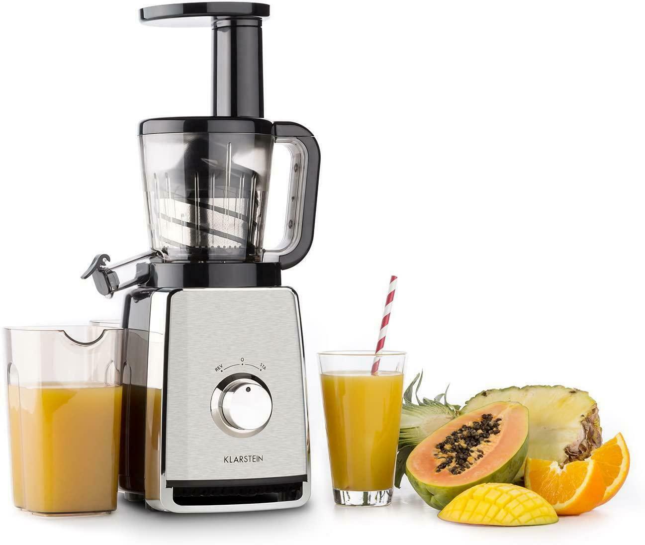 Cold Press Slow Masticating Juicer Machine Healthy Extractor Quite