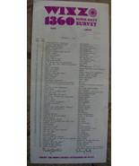 WIXZ radio Pittsburgh Super 60 Survey Week of OCTOBER 31 1969 (1) Beatle... - $19.99