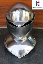 NauticalMart Medieval Helmet Costume Knight Close Armor Helmet