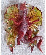 ASHTON DRAKE DRAGONS of the CRYSTAL CAVE ORNAMENT COLLECTION - EMERALD FIRE - $30.00
