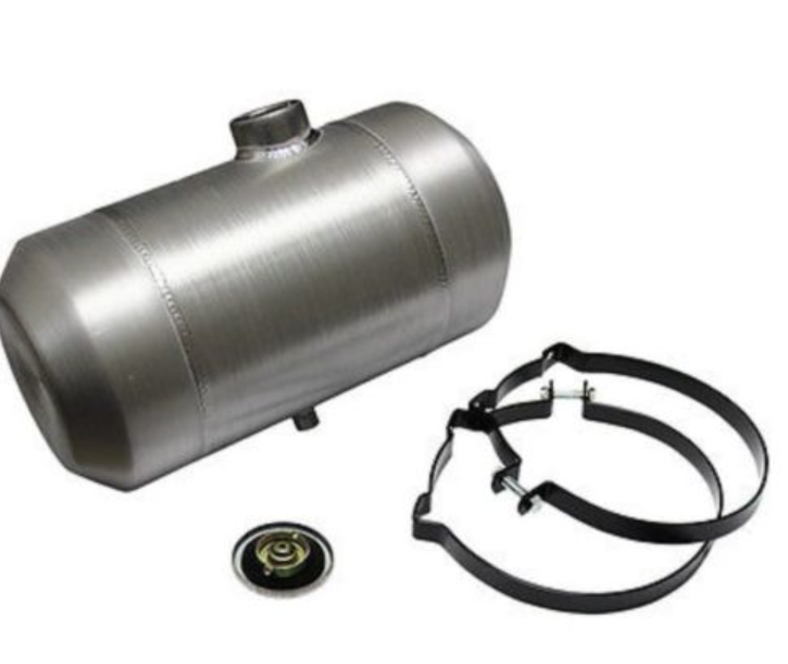 8x26 Center Fill Spun Aluminum Fuel Gas Tank OFF ROAD RATROD 5.5 GALLON