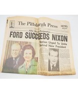 Journal Pittsburgh Press Nixon Resigns Août 9 1974 Métro Édition - $19.79