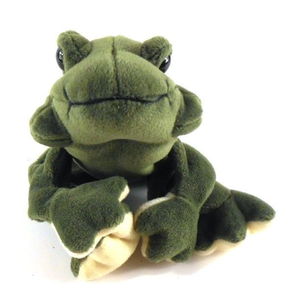 bean the frog plush