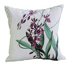 Alien Storehouse [Purple] Simple Pastoral Style Throw Pillow Cover Cotto... - $17.94