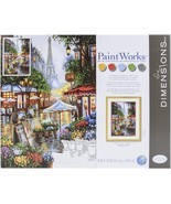Paint Works Paint By Number Kit 14"X20"-Springtime In Paris - $30.79