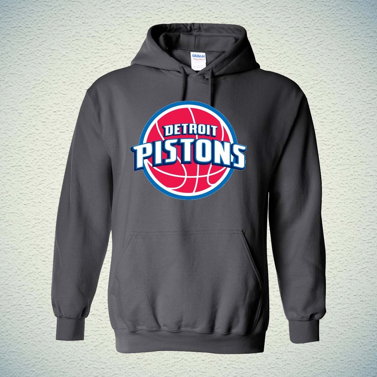 00471 BASKETBALL NBA Detroit Pistons Hoodie Unisex Hooded Sweatrshirt