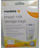 MEDELA 6 oz Breast Milk Storage Bags 25 Count- New BPA Free - $10.99