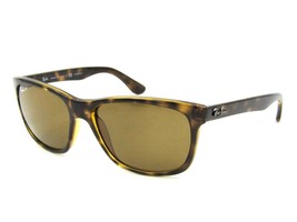 Ray Ban RB 4181 Polarized Sunglasses, 710/83 Tortoise / Brown Classic. 57mm #97U - $69.25