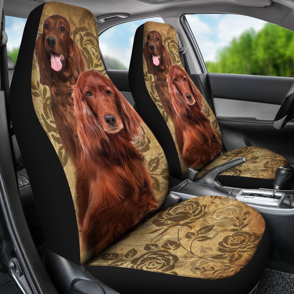Irish Setter Car Seat Covers (Set of 2) Seat Covers