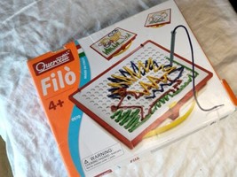 Quercetti FILO. Drawing Laces Board ITEM NR. 0570. With box - $15.83