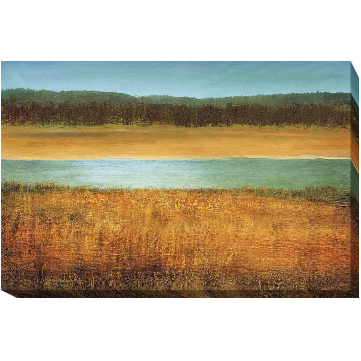 Riverside by Caroline Gold Gallery-Wrapped Canvas Giclee Art (24 in x 