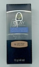 Lot Of 2 Olay All Day Moisture Stick Foundation #16 Light Beige - $15.99