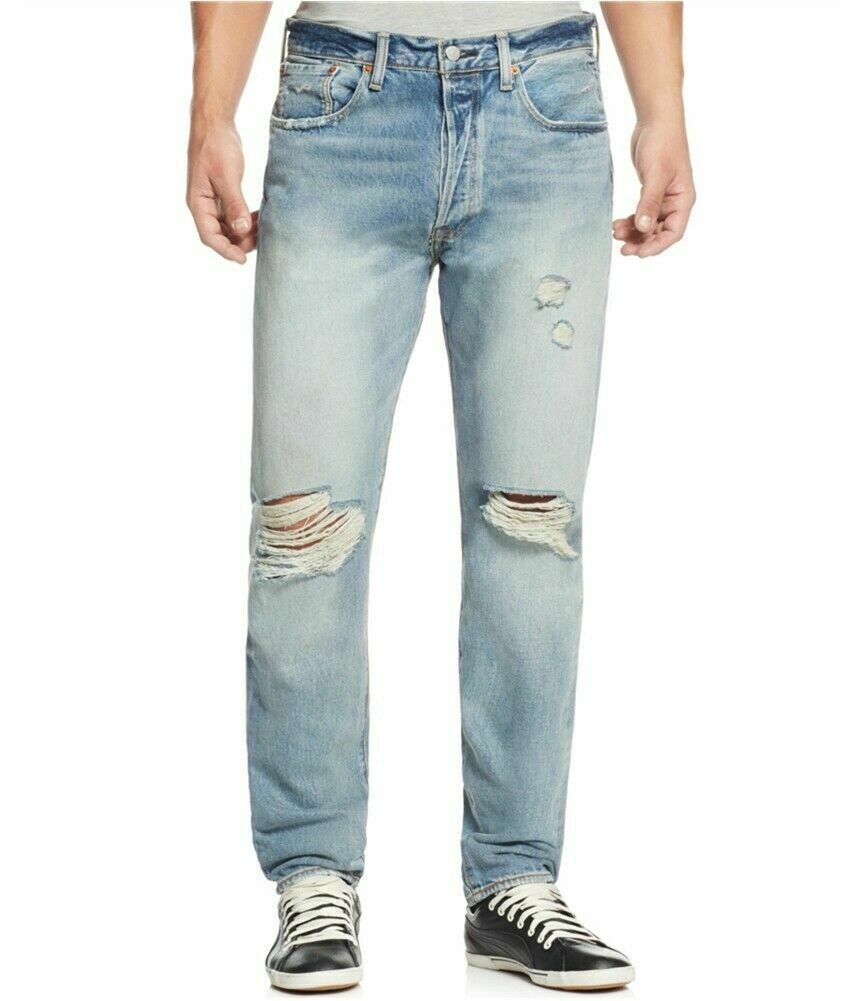 Men's Levi's 501 CT Blue Jeans W36 L34 36x34 - Jeans