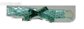 Barbie doll accessory mermaid material headband with bow and closure vin... - $4.99