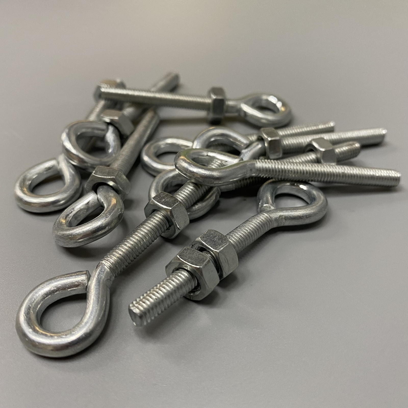 SGZFTAO Screw Rings of Metal M6 Steel SelfTapping EyeRing Bolt Screw