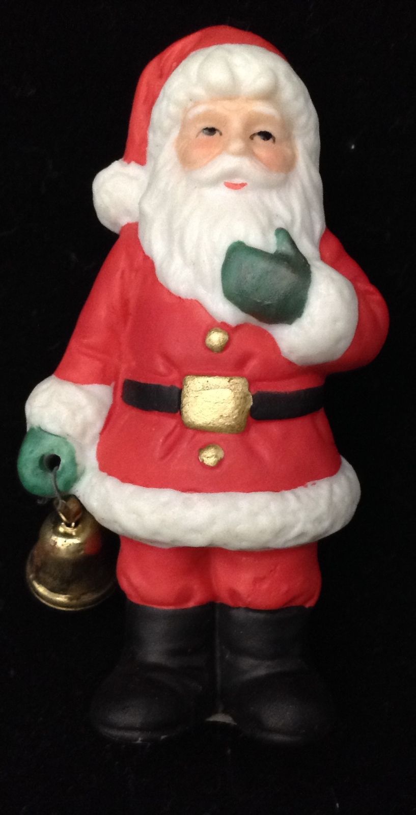 Vtg Lefton Santa Wth Bell Colonial Village 2 And Similar Items