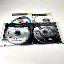 World Series Baseball & High Heat MLB 2004 Lot (Microsoft Original Xbox, 2001)  - $4.99
