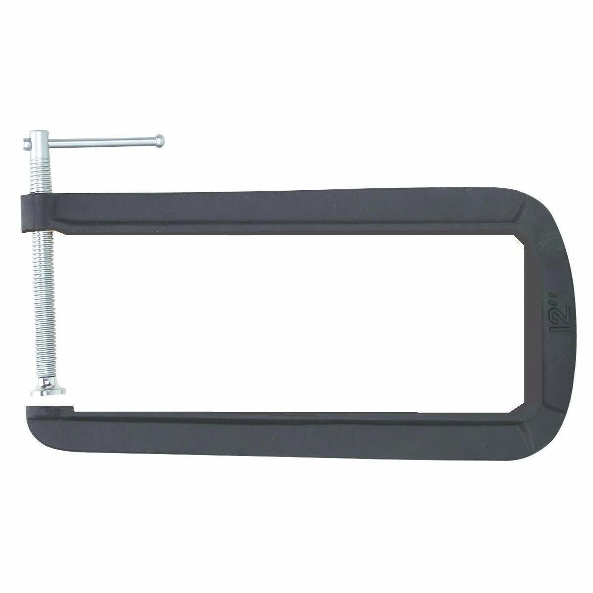 12 In. Extra Deep Throat UClampCClamp 12" Throat Depth 4 5/8 in. Jaw