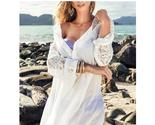 Ork lace tunic women beachwear sexy summer beach top swimsuit cover up beach dress thumb155 crop