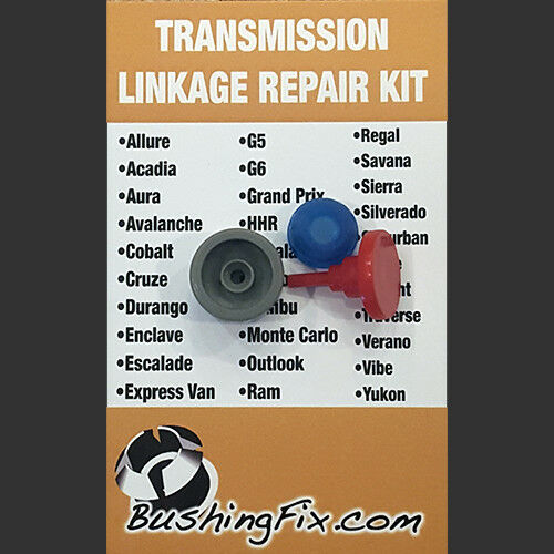 Chevrolet Impala Transmission Shift Cable Repair Kit w/ bushing Easy Install