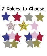 Confetti Star 3/4&quot; - 7 Colors to Choose - 14 gms bag FREE SHIPPING - $3.95+