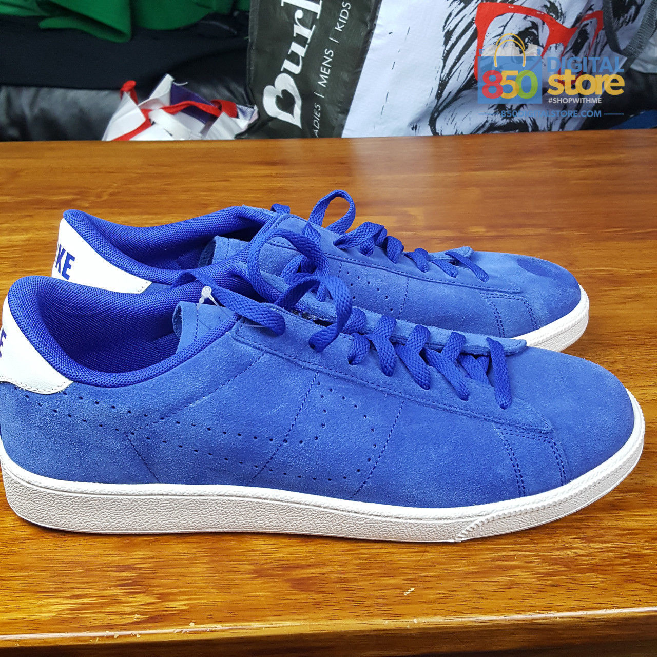 nike tennis classic blue