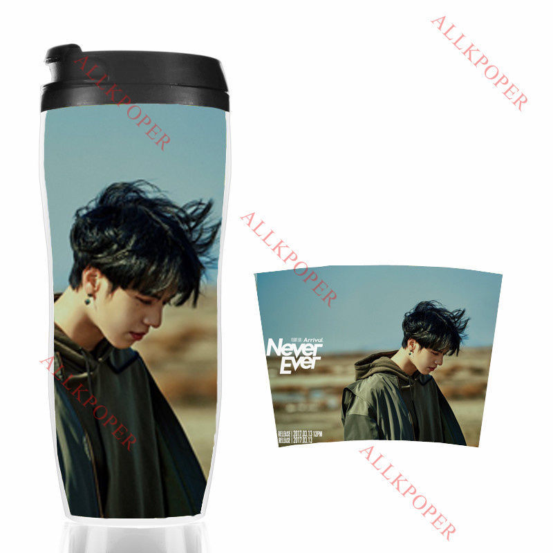 Kpop GOT7 Hard Carry Water Cup Jackson Bambam Bottle JB JR Mark Tea Coffee Cup
