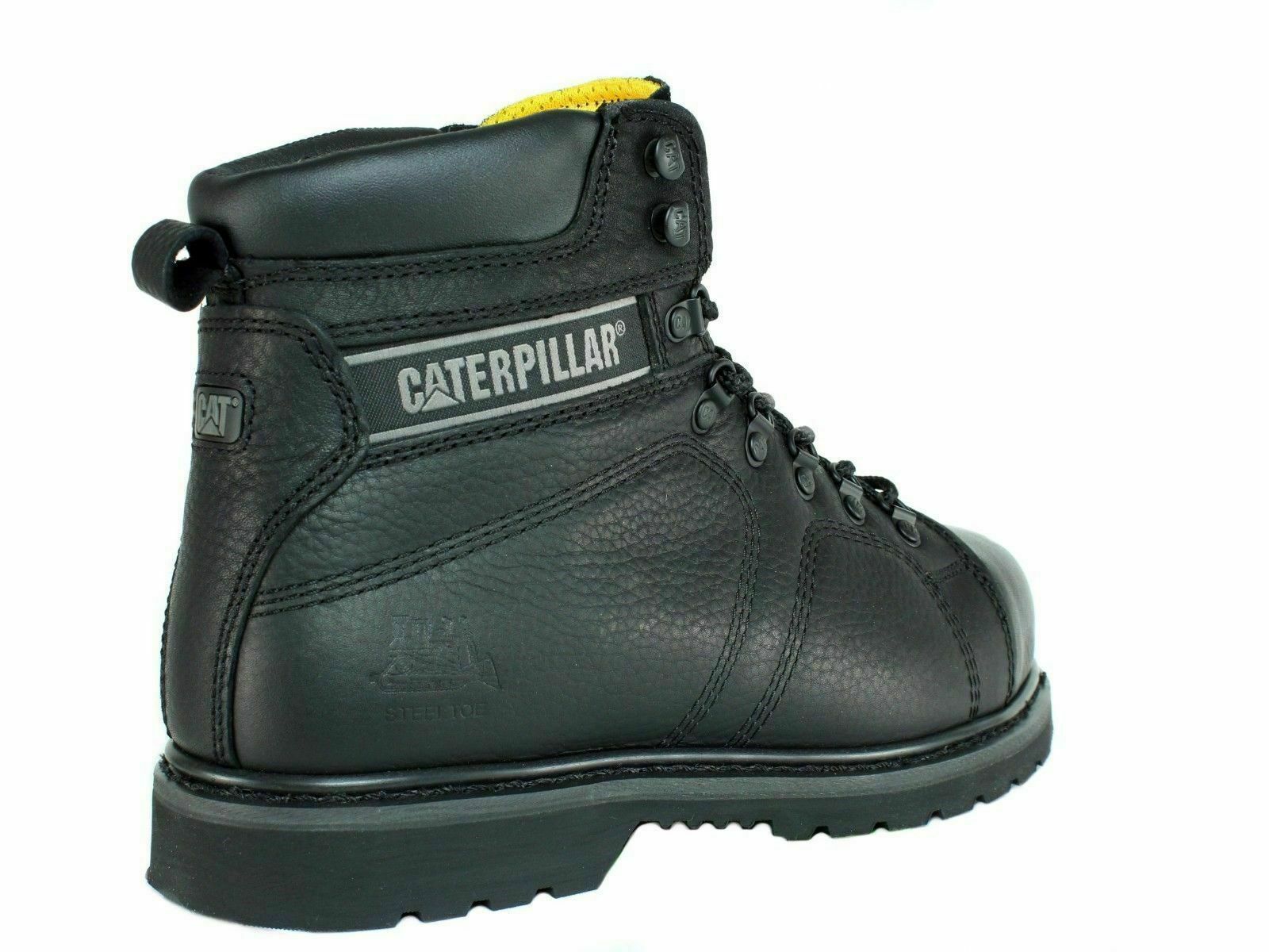 Caterpillar Silverton Men's SureGrip Slip Resistant Leather Soft Toe