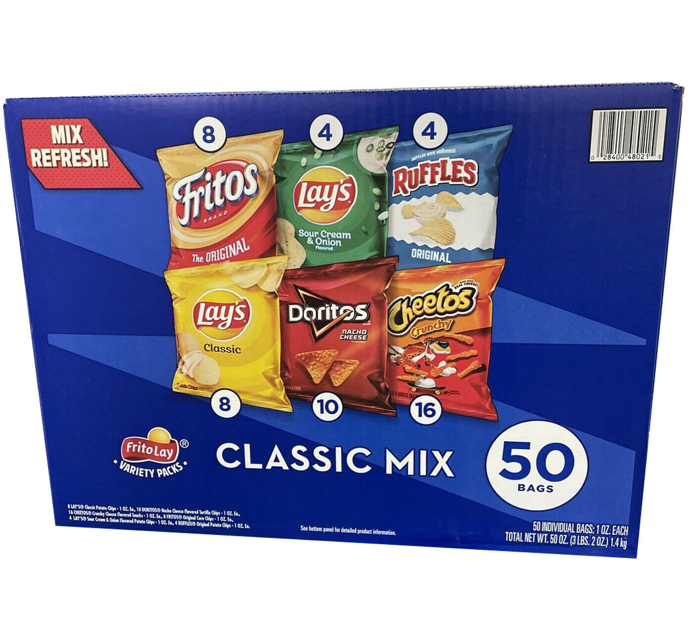 Frito-Lay Classic Mix (50 Count) - Snacks