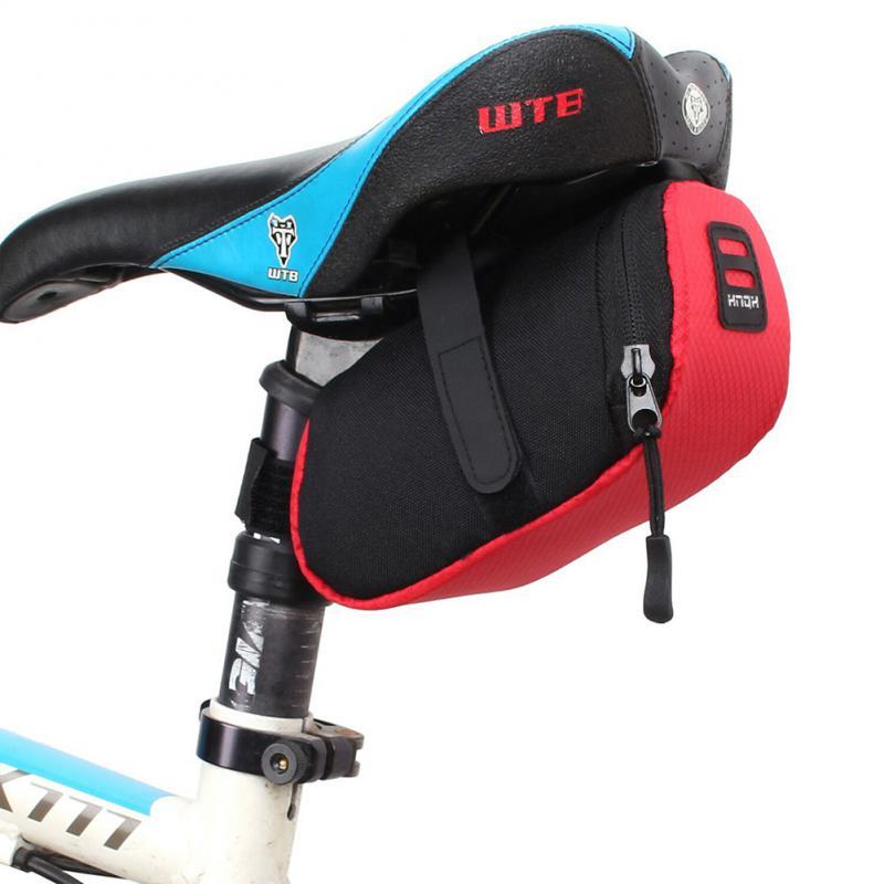 Bicycle Saddle Bag Bike Front Bag Cycling Seat Tail Pouch Seatpost Storage Rear