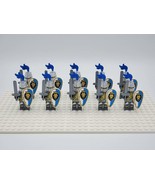Medieval Knights Blue Lion Knights A x10 Minifigures Lot - $21.99