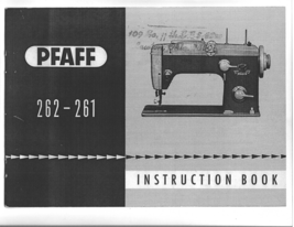 Pfaff 262-261 manual sewing machine Enlarged - $10.99
