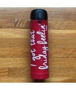 NWT! Victoria&#39;s Secret PINK Thermos Red “I got  that Friday feelin’” 15 ... - $23.15